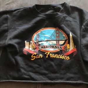 Brandy Melville San Francisco crop sweater